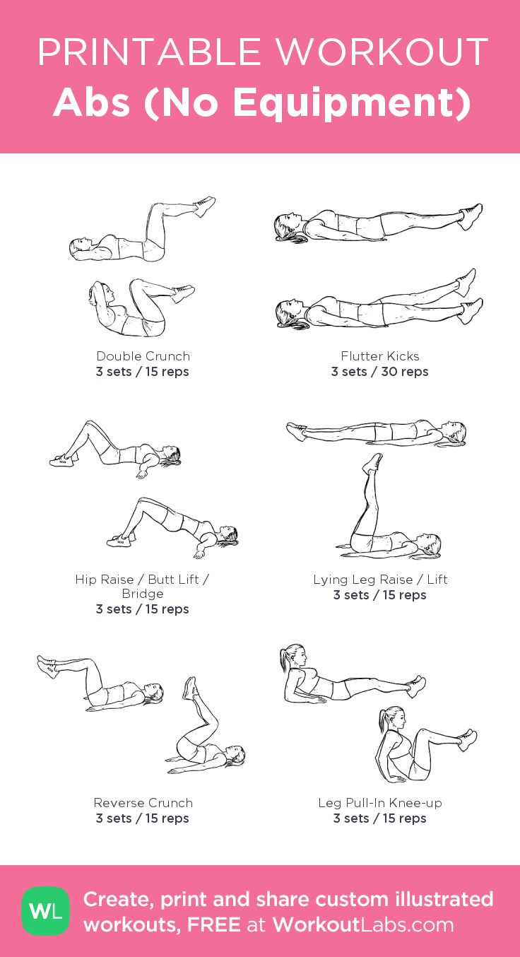 ab workout no equipment