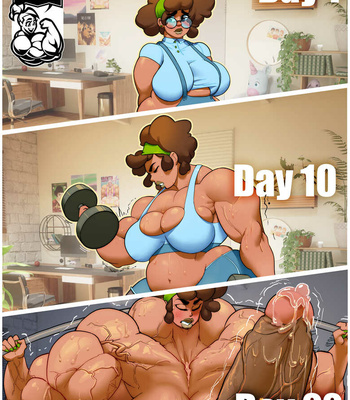 female muscle growth comic porn