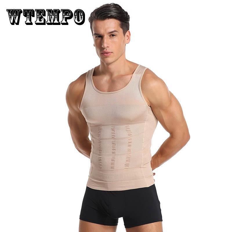 mens body shaper vest