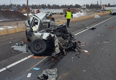 accident on hwy 97 oregon today