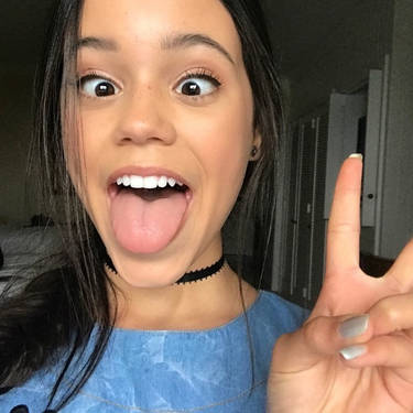 jenna ortega ahegao