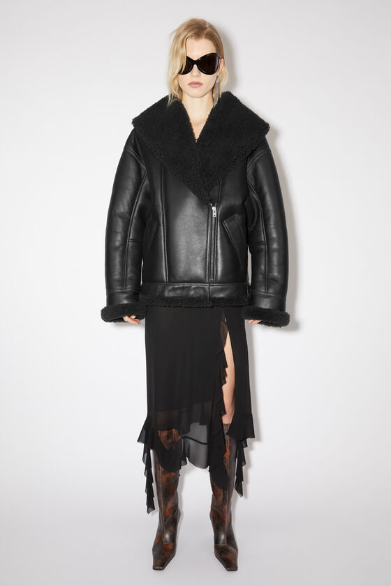 acne jacket shearling