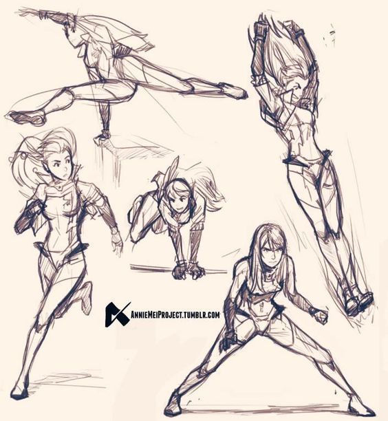 action pose reference