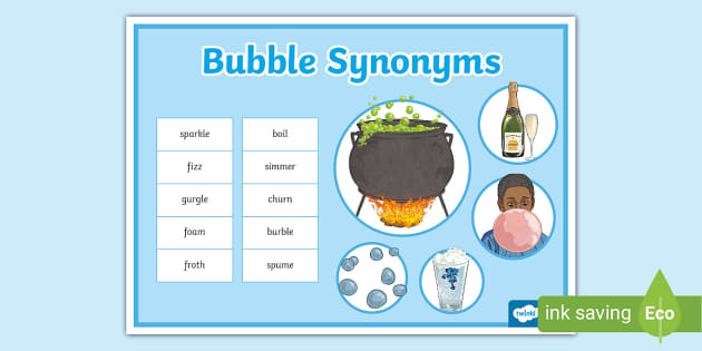 synonym of bubble