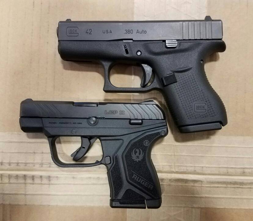 ruger lcp 380 vs glock 42