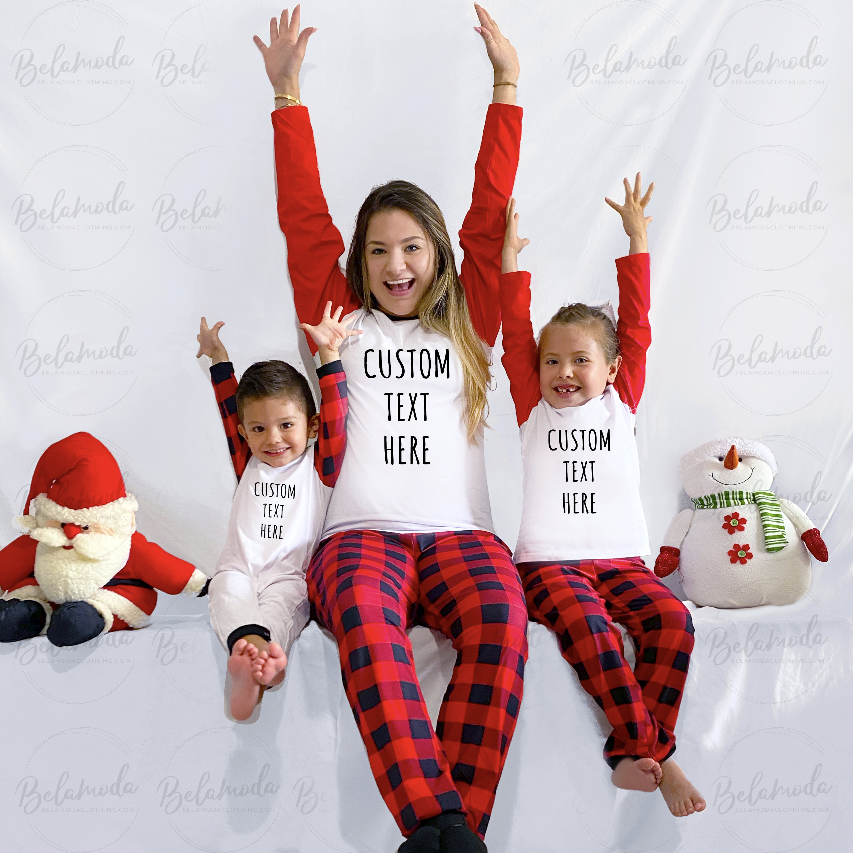 christmas pajamas custom