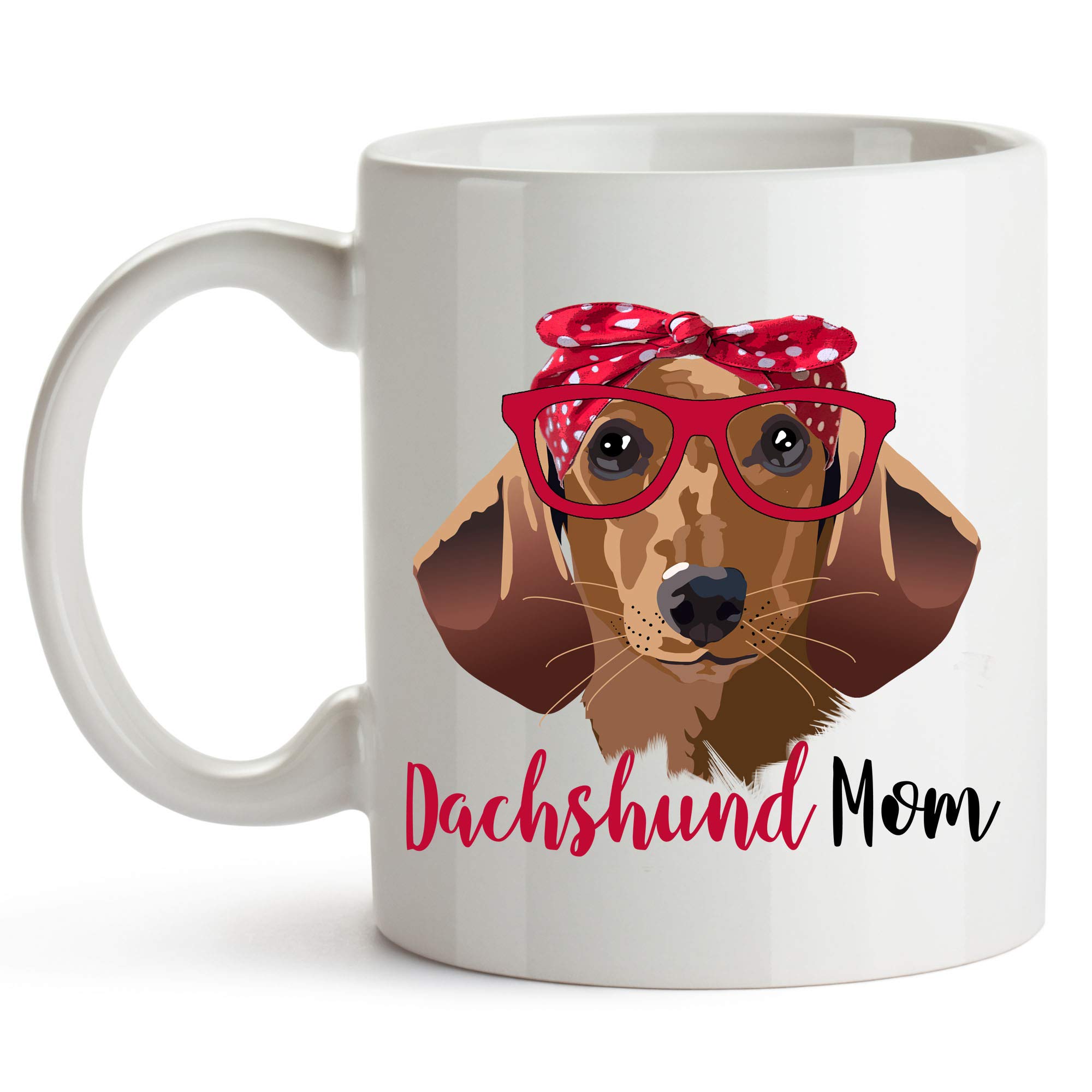 dachshund mom mug