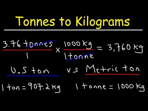 convert ton to kn