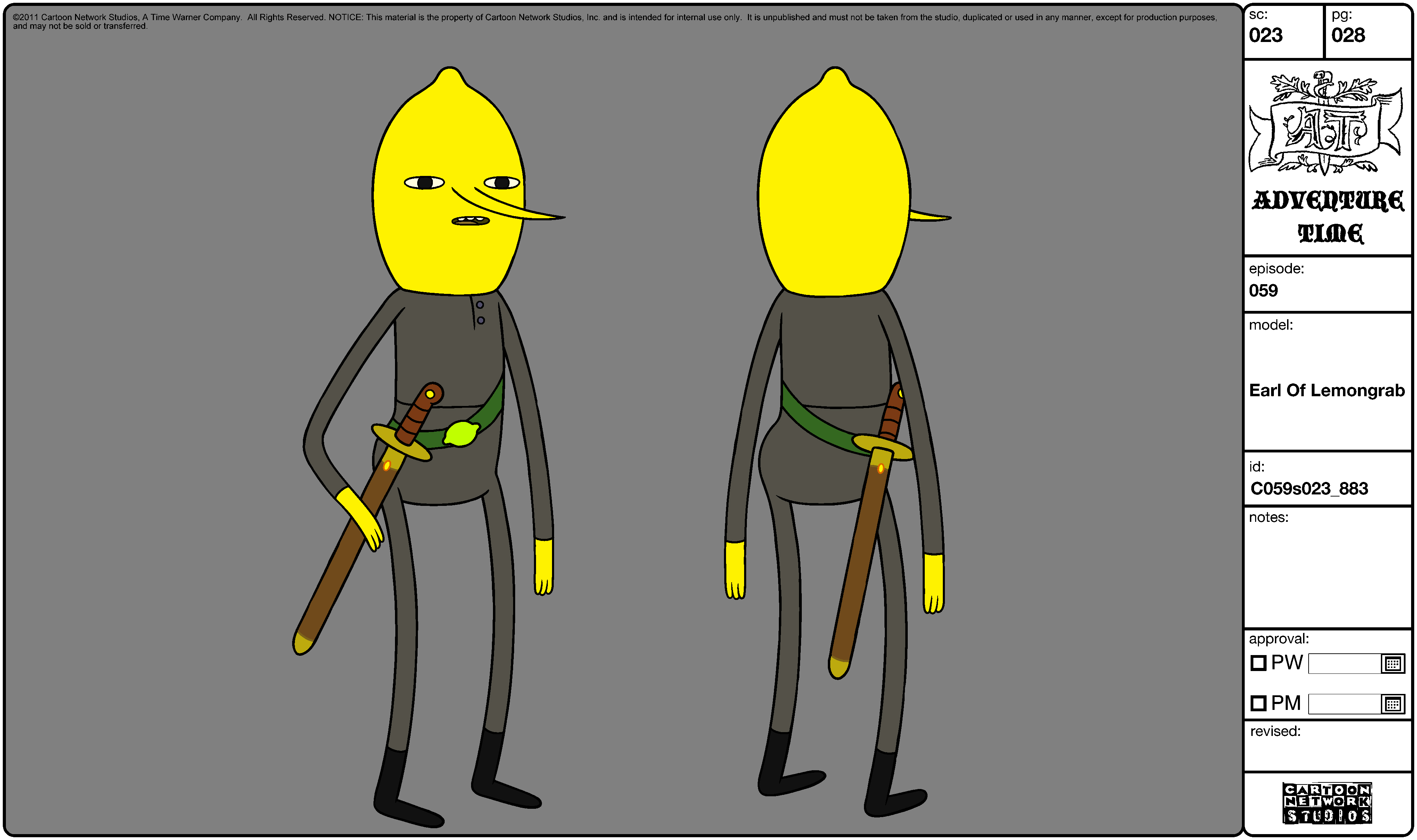 adventure time lemongrab