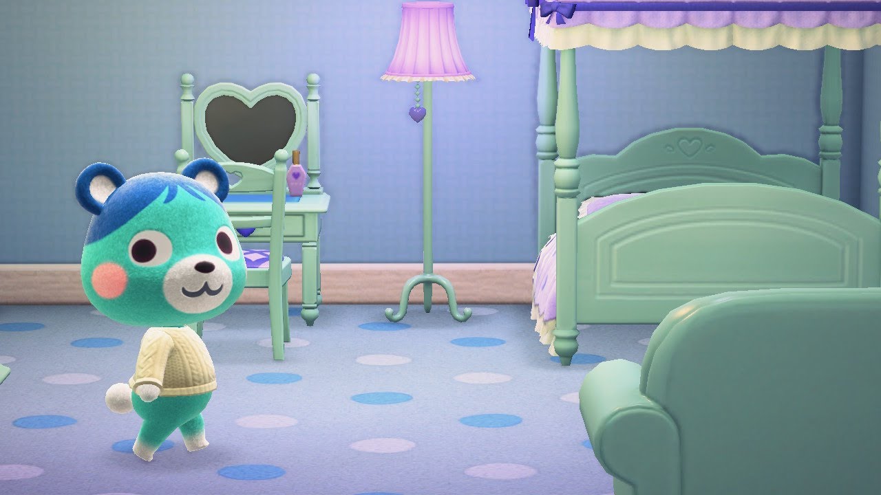 blue bear animal crossing