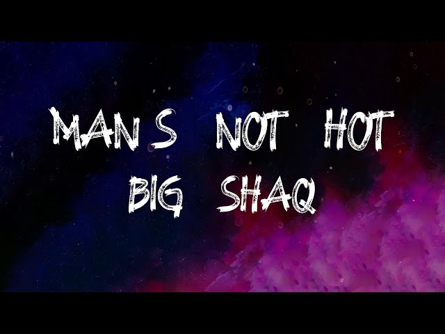 mans not hot lyrics