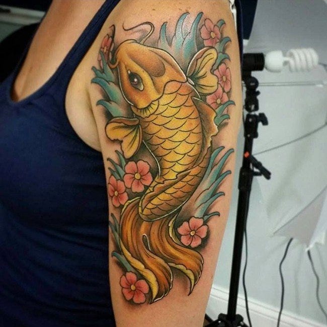 koi tattoo meaning