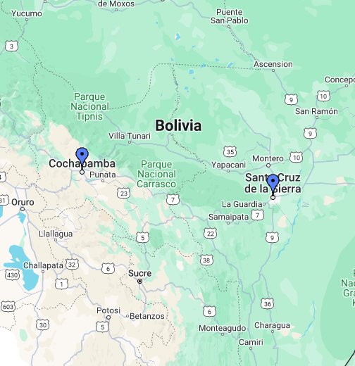 google maps santa cruz bolivia