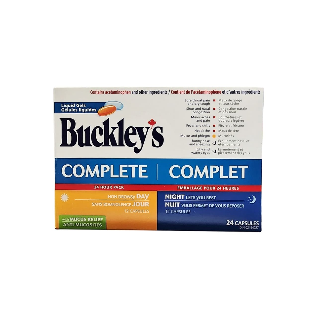 buckleys complete daytime dosage