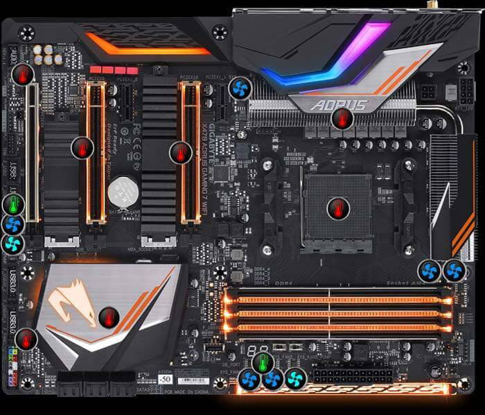 gigabyte x470 aorus gaming 7 wifi rev 1.1