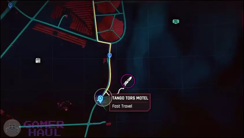 cyberpunk 2077 blue fang location