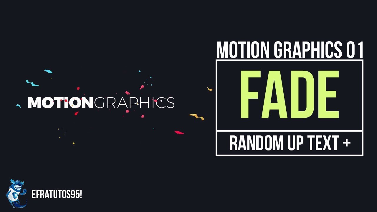 after effects random fade up download