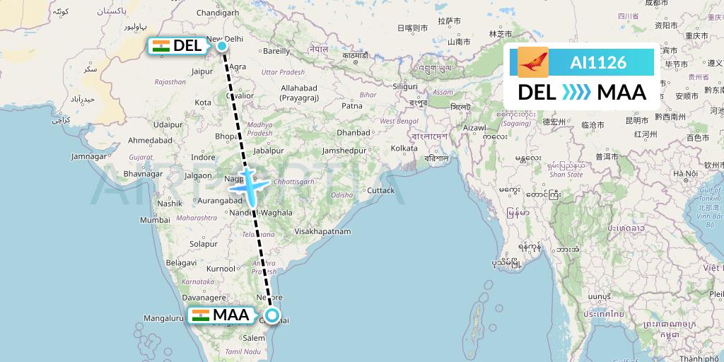 air india flight status ai 144