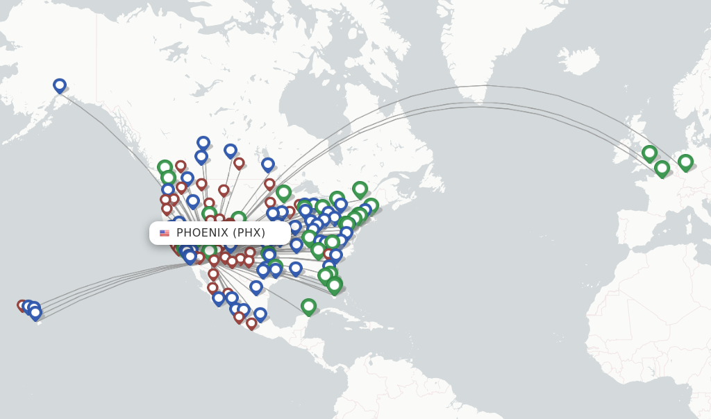 airline flights to phoenix