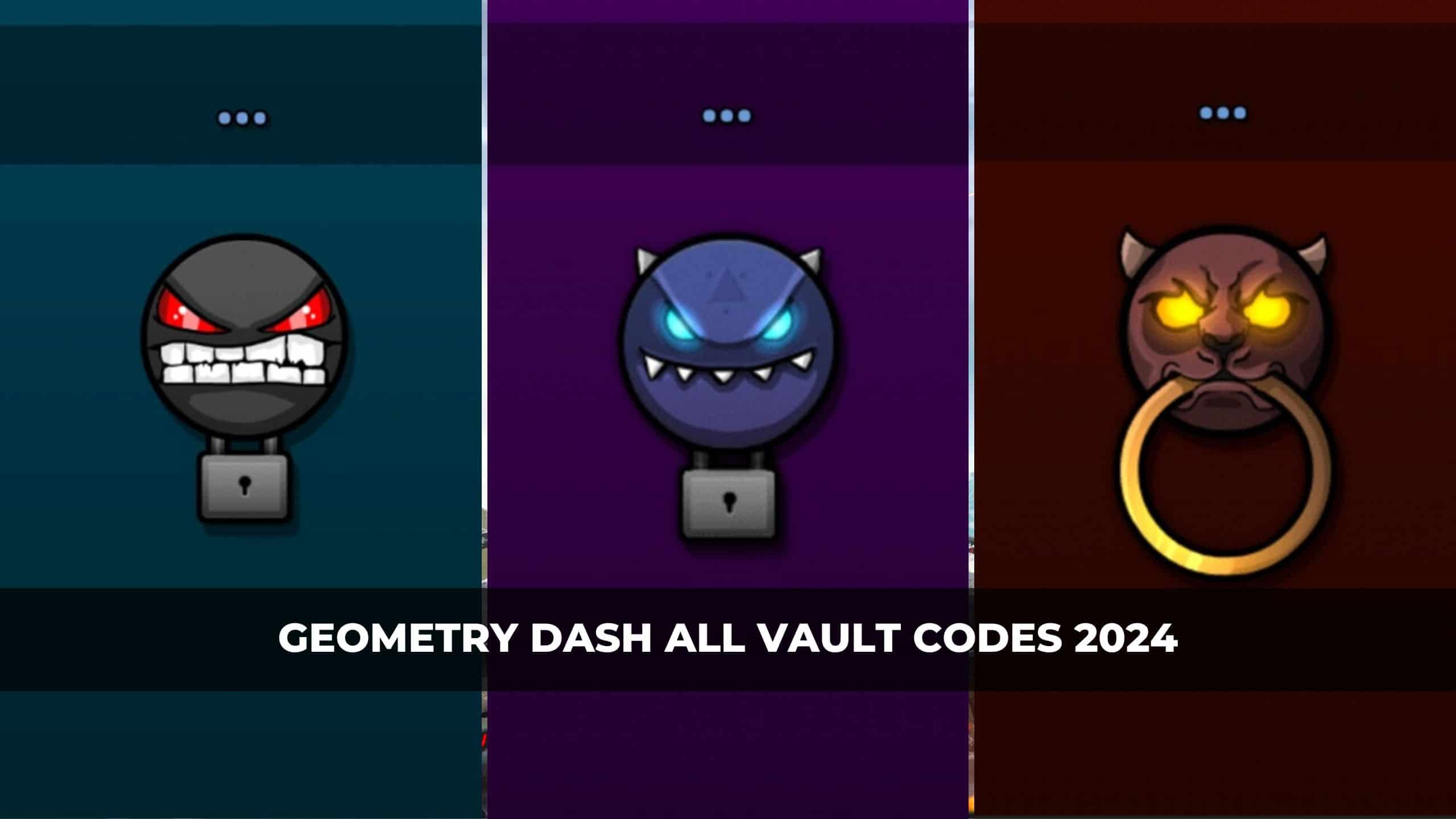 all codes vault of secrets geometry dash