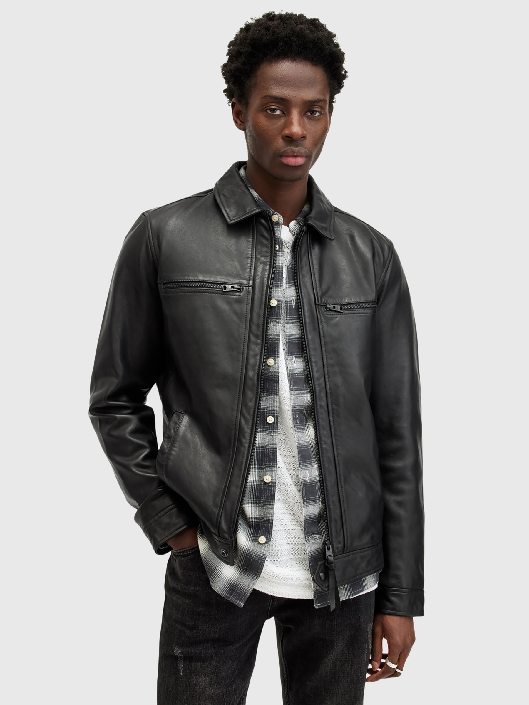 all saints leather jackets mens