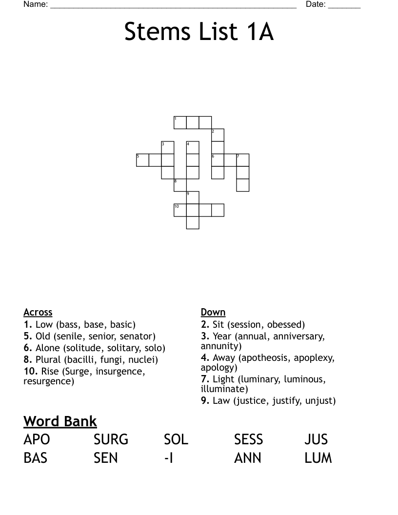 alone solo crossword