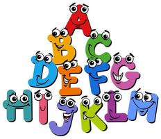 alphabet cartoon pictures