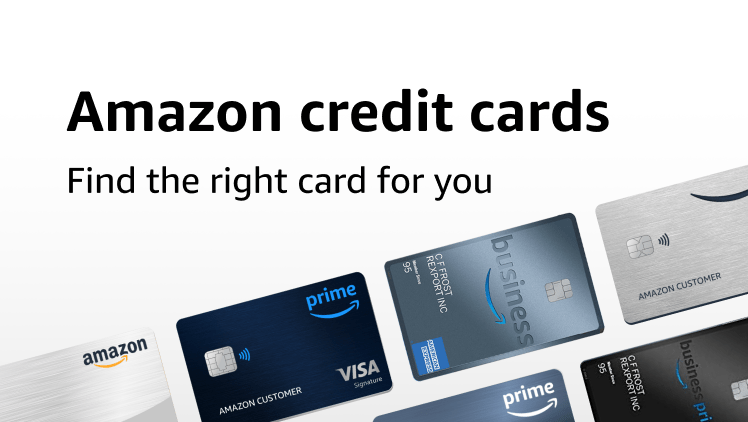 amazon credit card login