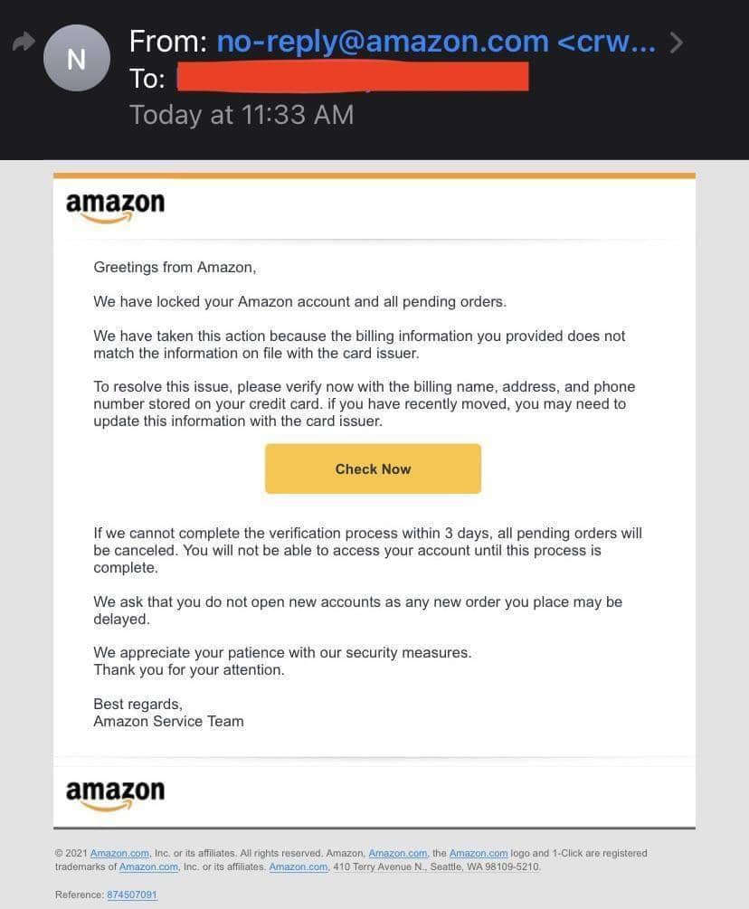 amazon product safety team fake