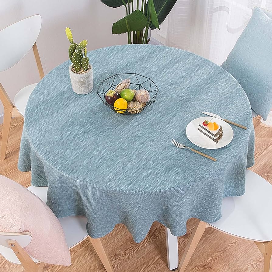 amazon round tablecloths