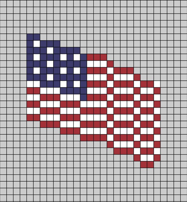 america pixel art