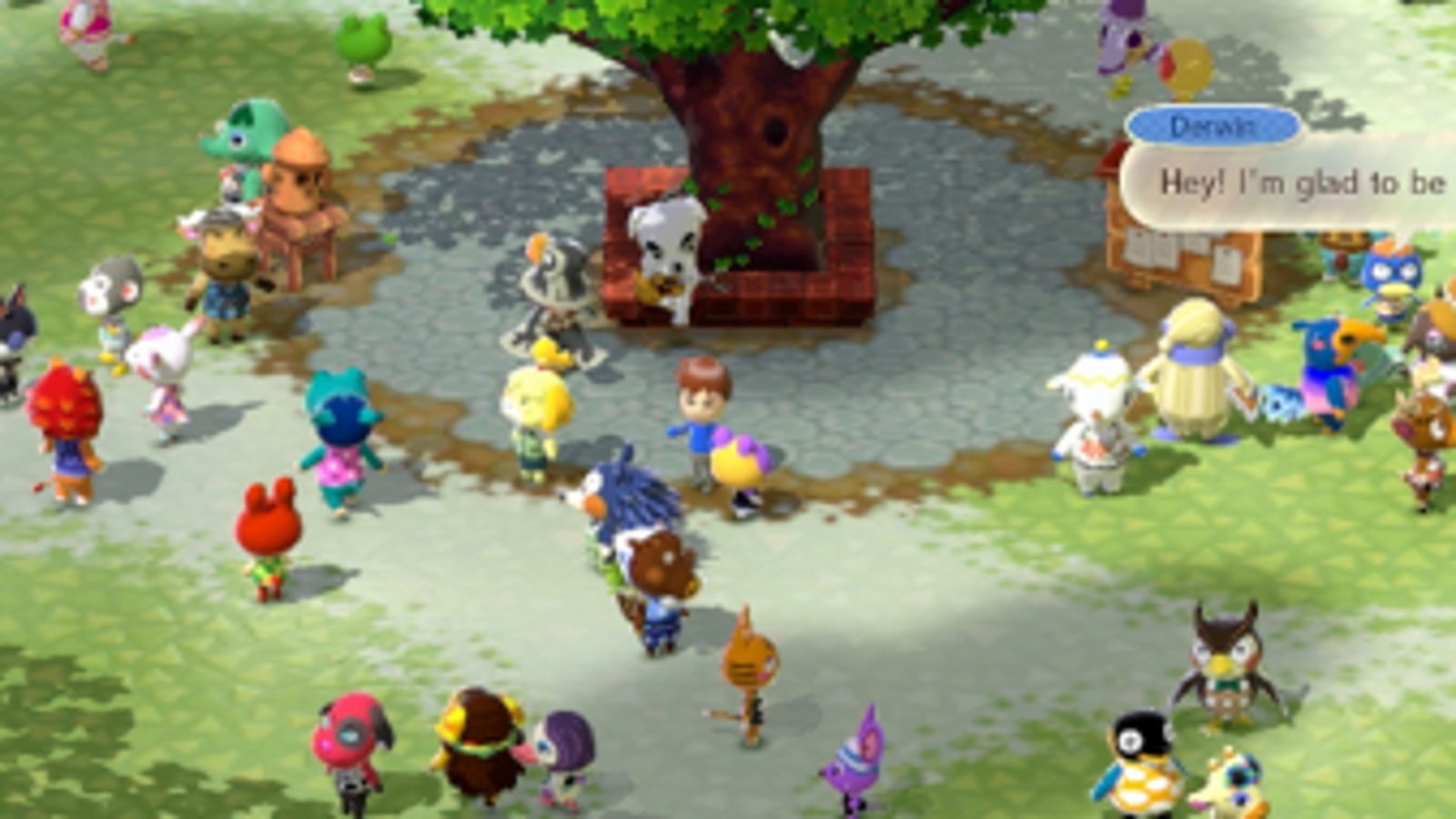 animal crossing plaza