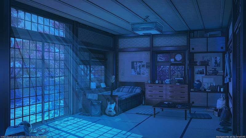 anime bedroom wallpaper