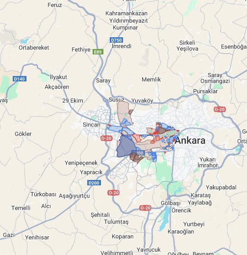 ankara hızlı tren garı nerede google maps