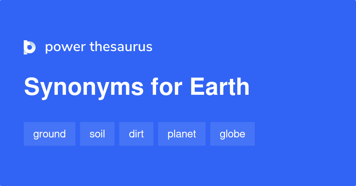 antonym of earth