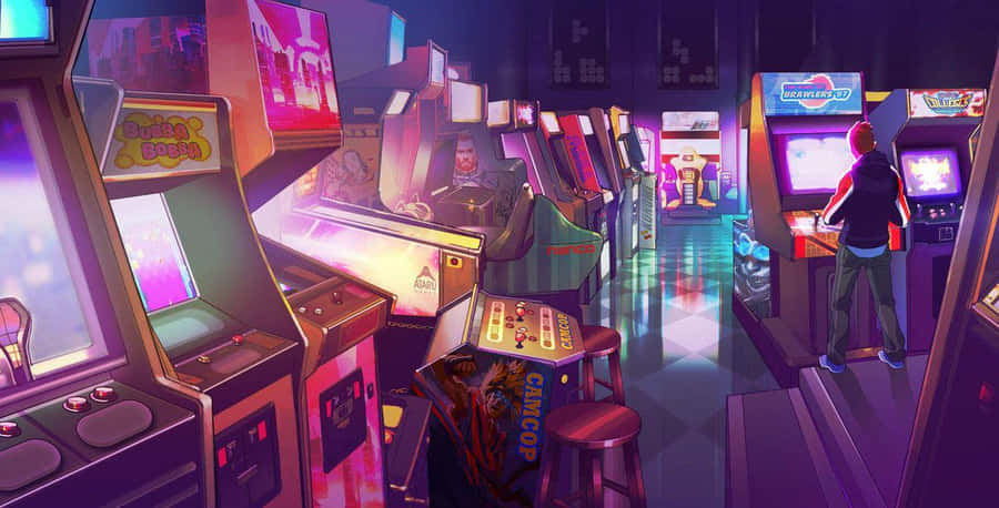 arcade aesthetic