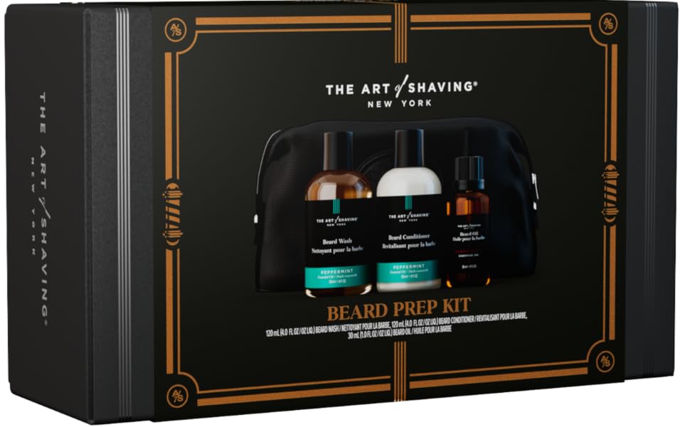 art of shaving beard kit