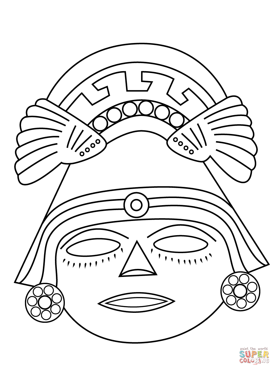 arte azteca dibujos