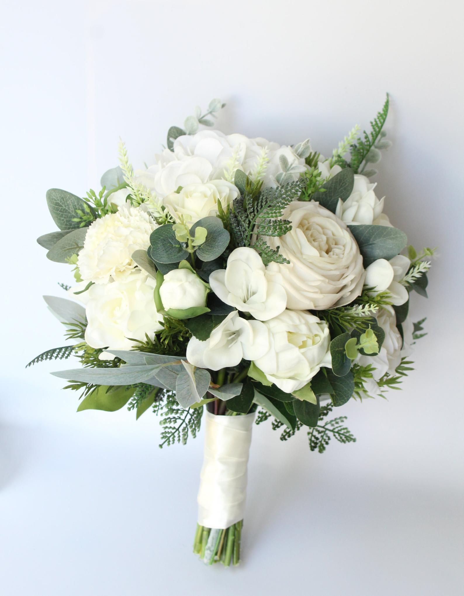 artificial bridesmaid bouquet