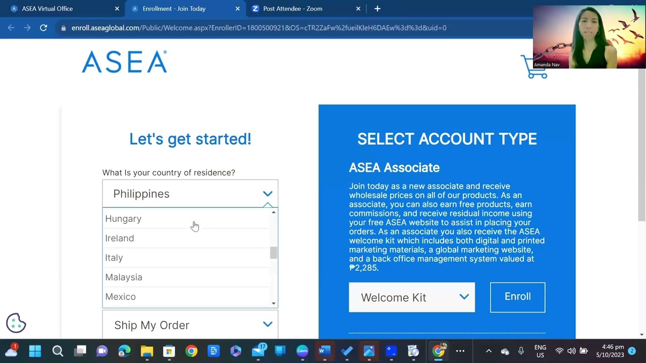 asea virtual office