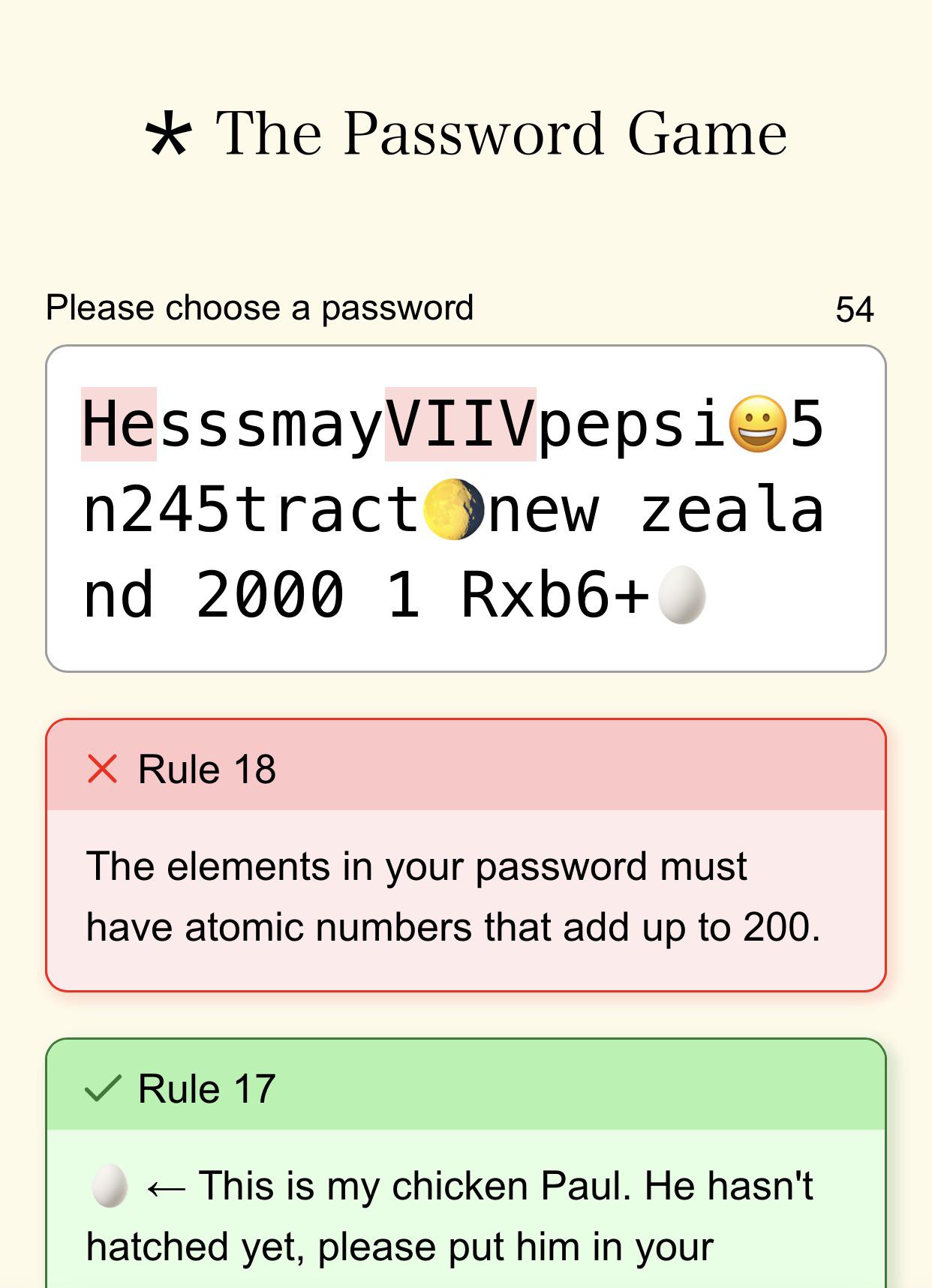 atomic numbers that add up to 200.