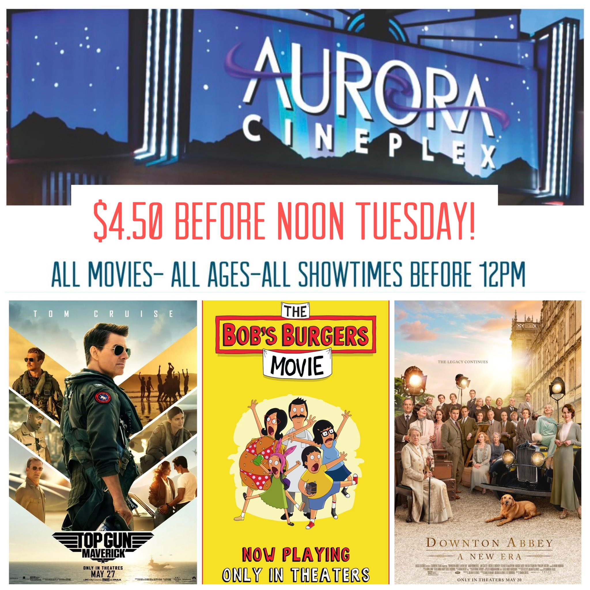 aurora cineplex showtimes