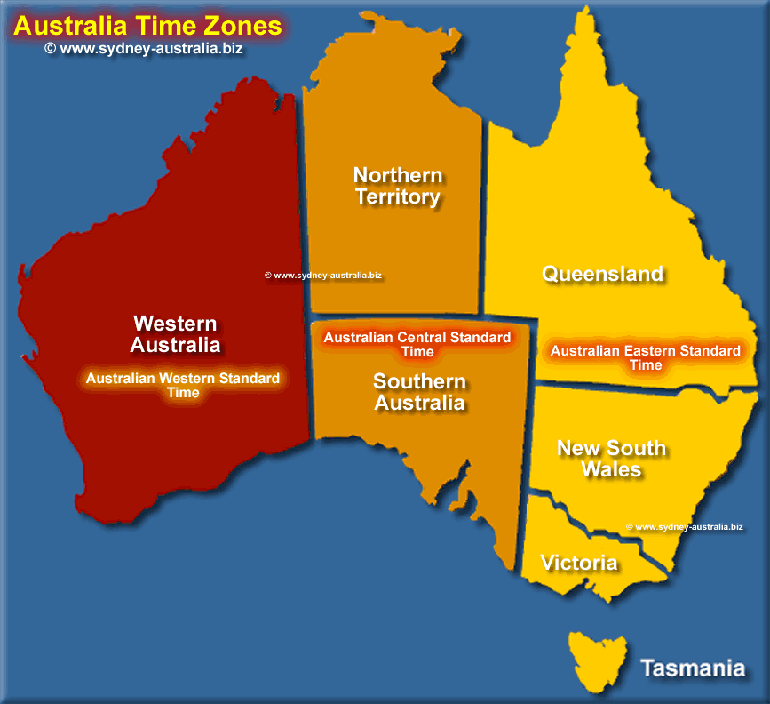 australian eastern standard time zone