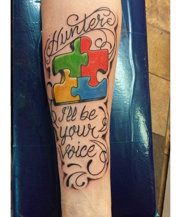 autism tattoo ideas for son