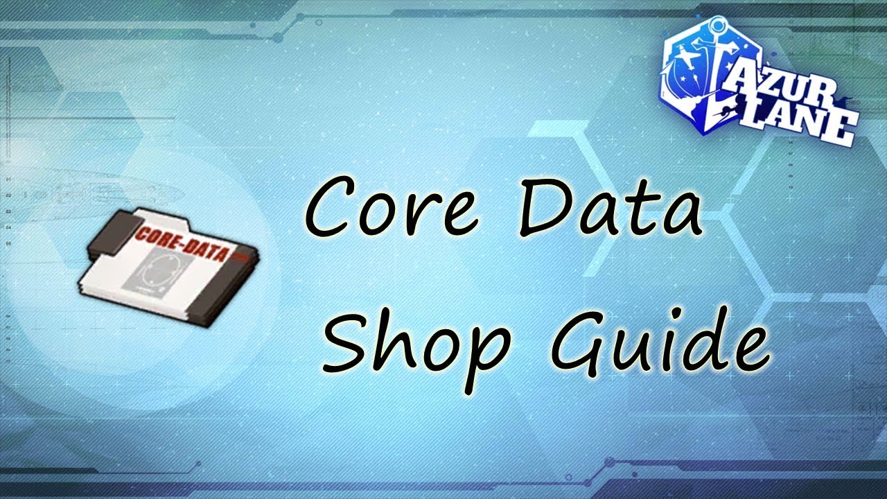 azur lane core data