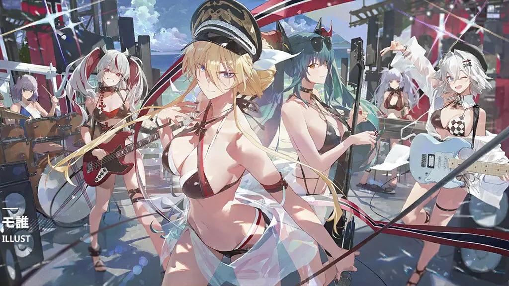 azur lane loading screens