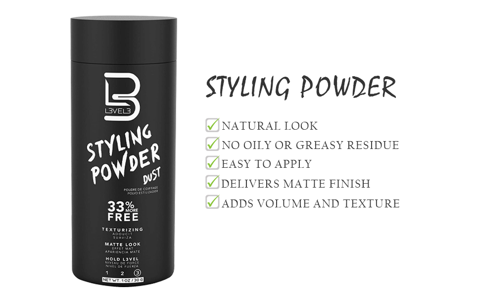 b level 3 styling powder