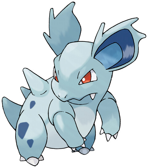 nidorina evolve level