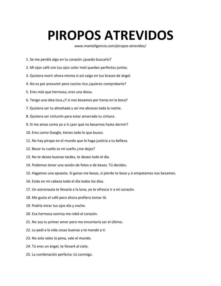 piropos chistosos para mujeres