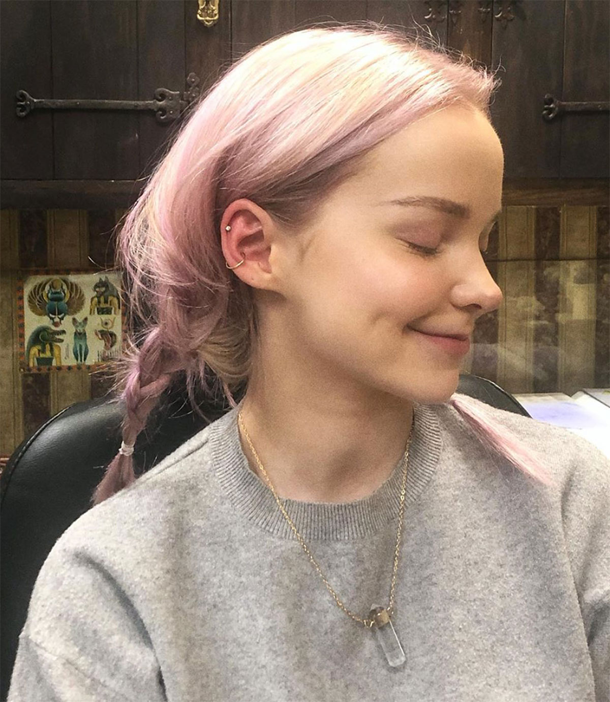 dove cameron ear piercings